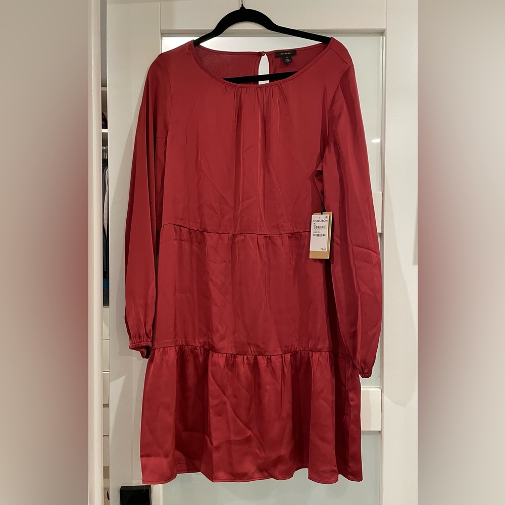 Halogen red dress